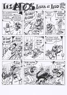 Cestac, Florence Original page - Les Ados - Laura et Ludo - 2006 | Catawiki