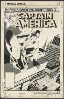 Zeck, Mike - CAPTAIN AMERICA #284 Cover | ComicConnect