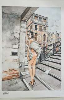 Raimondo, Luca - 1 Original colour drawing - Wind - Wind - 2025 | Catawiki