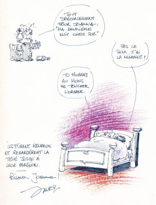 Janry | Lot 237 - Le petit Spirou, Tu veux mon doigt ? en édition originale, agrémenté d’une dédicace. Proche de l’état neuf. | Septimus