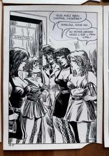 Géron, Jacques - 105 Original page - Ultimissime della Nera - La prison du délire - Histoire complète - (années 1980) | Catawiki