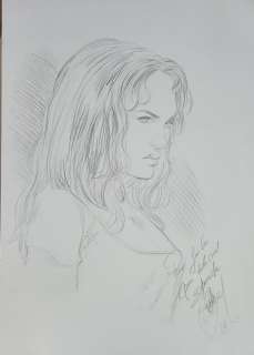 Delaby, Philippe - 1 Dessin original dédicacé - Murena - 2002 | Catawiki