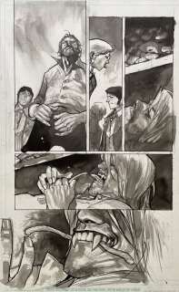 Rafael Albuquerque - 1 Original page - American Vampire Page - 2011