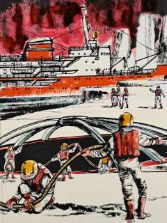 Crepax, Guido - 1 Original drawing - Le Grandi Navi | Catawiki