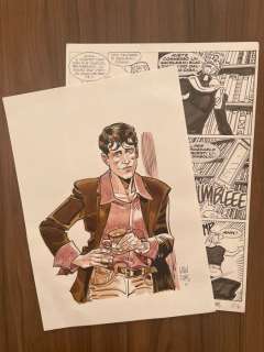 Siniscalchi, Luigi - 2 Original drawing - Dylan Dog - 1995