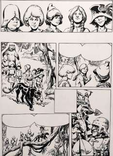 Bermejo, Luis - 1 Original page - Los 8 Anillos de Elibarin - 1981 | Catawiki