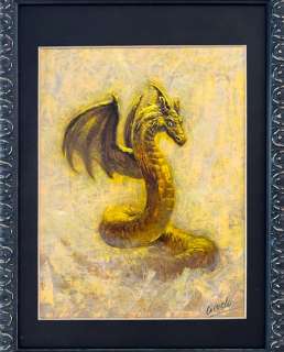Ciruelo Cabral - 1 Peinture à l’huile - Dragon KAS (D-385b) - Hand Signed | Catawiki