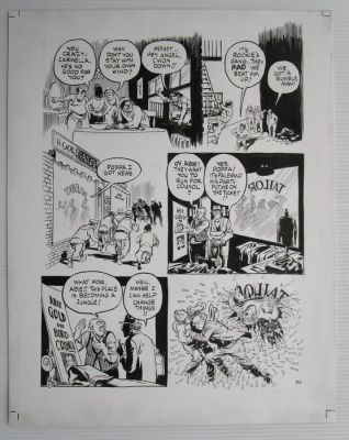Eisner, Will - 1 Original page - Dropsie Avenue - 1985 | Catawiki