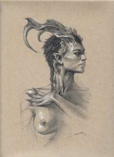 Dal Lago, Alberto - 1 Original drawing - Girl 1 - 2025 | Catawiki