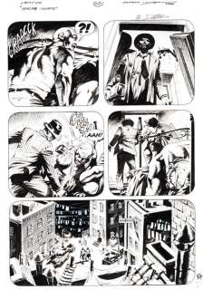 Dotti, Maurizio - 4 Original page - Dampyr #16 - "Delta blues" - 2001 | Catawiki