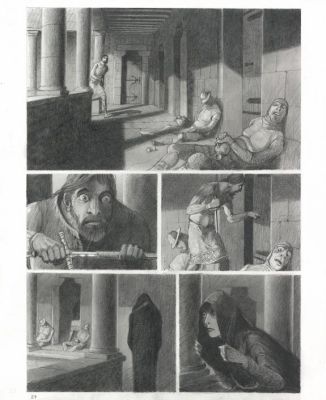 Paul & Gaëtan Brizzi | Planche originale n° 029 - Macbeth | Daniel Maghen