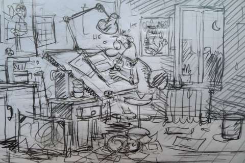 Cromheecke, Luc | 20 original sketches  - Plunk! | Catawiki