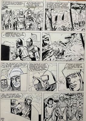 Sirius - 1 Original page - De Timoers - l’Hombre du Cid(Tome17)-De schaduw van de Cid-1963-p 40 - 1963 | Catawiki