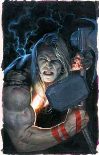 Continue Shopping | IMMORTAL THOR #24 DE TOMMASO ORIGINAL COVER ART | Scott’s Collectables