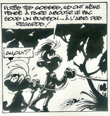 Seron, Pierre - 1 Original page - Les Petits Hommes - T. 50 - page 8 - Eslapion 3 - 2010 | Catawiki