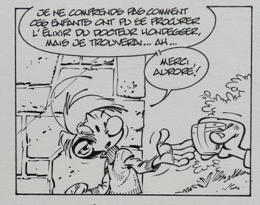 Seron, Pierre - 1 Original page - Les Petits Hommes T38 - page 31 - Miss Persil | Catawiki