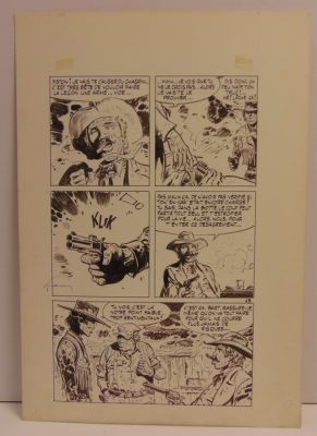 Hermann - 1 Original page - Red Dust - Weet je nog Kentucky - 1969 | Catawiki
