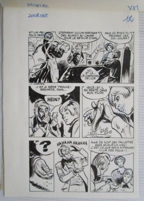 René Follet - 1 Original page - Ivan Zoerin, / Ivan Zourine - Sa première fugue / Leve de Vrijheid (p.12) - 1974 | Catawiki