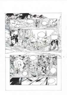 Hub. Planche originale Okko | BDEnchères