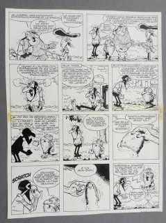 Remacle | Original plate (p.23)  - Le Vieux Nick  - â€œLe feu de la colèreâ€ | Catawiki