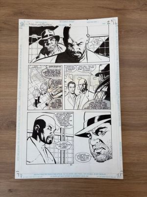 Greg Land - 1 Original page - Nightwing/Huntress - #2 - 1997 | Catawiki