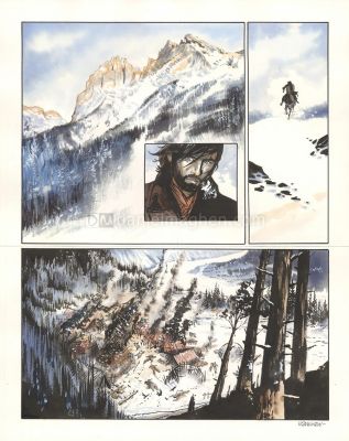 Bernard Vrancken | Nouvelle France, Chapitre III, planche or | Daniel Maghen