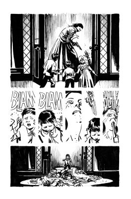 Continue Shopping | ABSOLUTE BATMAN - ARK-M SPECIAL #1 PAGE 5 (ORIGINAL ARTWORK BY JOSH HIXSON) | Scott’s Collectables