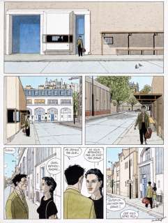 Juillard | Le Cahier bleu, planche n°61 Ã  l’encre de Chine… | Millon