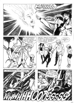 Roberto De Angelis - Tavola originale "Nathan Never" - Pagina 49 | Love Original Art