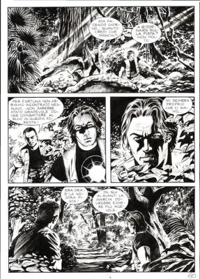 Dotti, Maurizio - 1 Original page - Dampyr #117 - "La selva della paura" - 2009 | Catawiki
