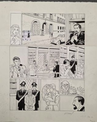 Renaud - 1 Original page - Harry Dickson T11 - Le Messager des Dieux - 2016 | Catawiki