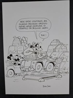 Ziche, Silvia - 1 Original page - Che Aria Tira a Topolinia | Catawiki