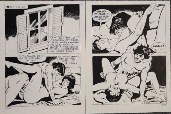 Ivo Pavone - 2 Original page - Valses hesitations | Catawiki