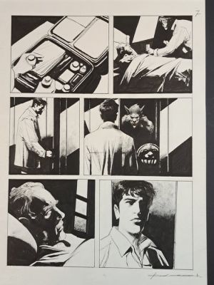 Roi, Corrado; Baraldi, Barbara - 1 Original page - Dylan Dog: Pioggia di Sangue - 2024
