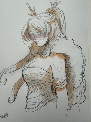 Barbucci, Alessandro - 1 Original colour drawing - Ekhö monde miroir | Catawiki