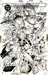 Bill Marimon - Damage #18 Coverâ (Sold Live on ‘Dueling Dealers of Comic Art #144 Podcast on 1-10-2024 Watch It Here!