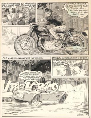 Denis Sire | Planche originale n°06 | Daniel Maghen