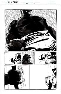 Tim Sale - Hulk: Gray #5 P 11 Semi-Splash (Hulk & Betty Ross Throughout!) 2004