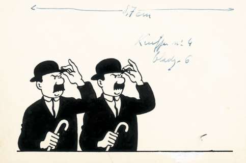 Hergé Georges Remi Dit (1907 - 1983) | DUPONT & DUPOND | Artcurial