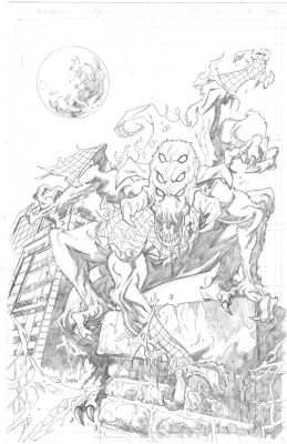 SPIDER-MAN 94 #2 CHRIS CAMPANA ORIGINAL COVER ART | Scott’s Collectables