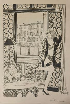 Luca Raimondo - 1 Original drawing - Luca Raimondo - Beth in Venice - disegno preparatorio - 2026 | Catawiki