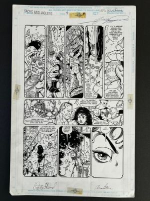 Perez, George + Starr, Arne + David, Peter - 1 Original page - Sachs and Violens - 1994