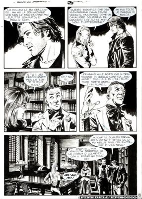 Dotti, Maurizio - 1 Original page - Dampyr #147 - "Tributo di sangue" - 2012 | Catawiki