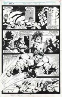 Keown, Dale - INCREDIBLE HULK (1962-99) #377 Interior Page | ComicConnect