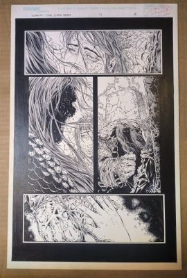 Nat Jones - 1 Original page - Spawn - The Dark Ages" #17, pag. 3 - 2000