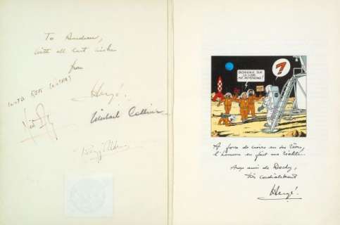 On a Marché Sur La Lune Album Réalisé Par Dechy S.a. En 1969, Rassemblant Toutes Les Coupures de Presse de 1969, Tous Continents Confon |  | Artcurial