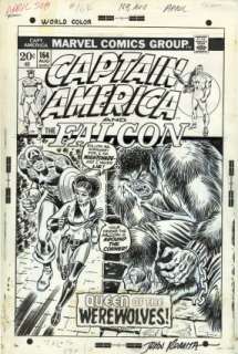 Romita Sr., John - CAPTAIN AMERICA #164 Cover | ComicConnect