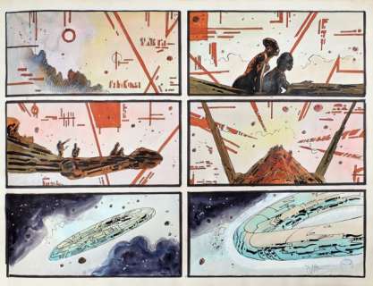 Druillet Philippe (Néâ Enâ 1944) | WAGNER SPACE OPÉRA | Artcurial