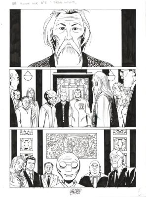 Bonazzi, Germano - 3 Original page - Nathan Never Missione Giove #4 - "Viaggio infinito" - 2021 | Catawiki