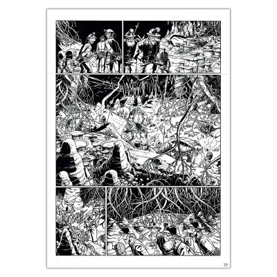 Romain Baudy | Souterrains page originale 68 | Achetez de l’Art